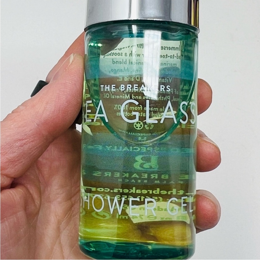 NWT The Breakers Sea Glass Shower Gel Travel Size 2.5 oz/74 ml
